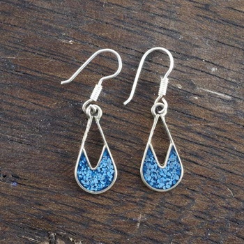 Evita Blue Crush Earrings