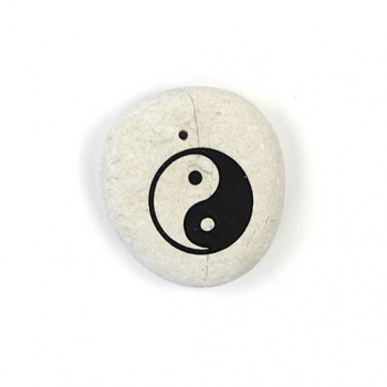 Yin Yang Stone Incense Holder