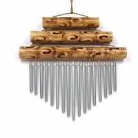 Large Triple Bamboo Chime