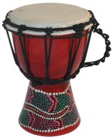 20cm Painted Djembe Drum